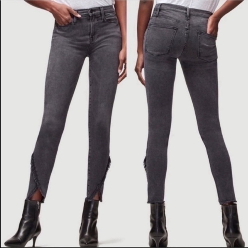 NEW Frame Le High Skinny Gray Jeans